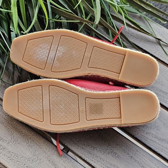 New Tory Burch red leather loafers - Picture 4 of 8